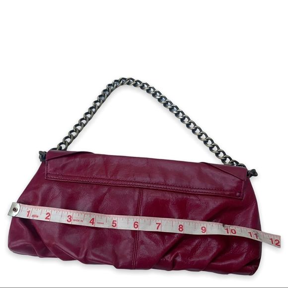 HOBO INTERNATIONAL | Leather Bow Clutch With Chain - Picture 6 of 9